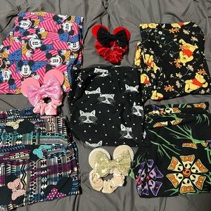 Lot of LulaRoe TC Disney leggings
